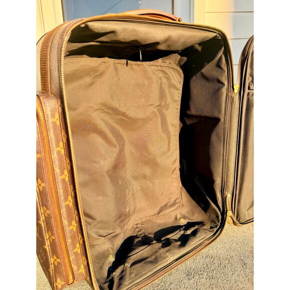 Louis Vuitton Pegase 55 Monogram Rolling Suitcase – Large Travel Luggage MB0098 - Picture 6 of 9